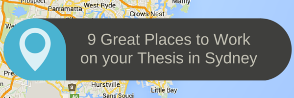 9 Great Places to Work on your Thesis in